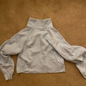 lululemon oversized funnel neck scuba
